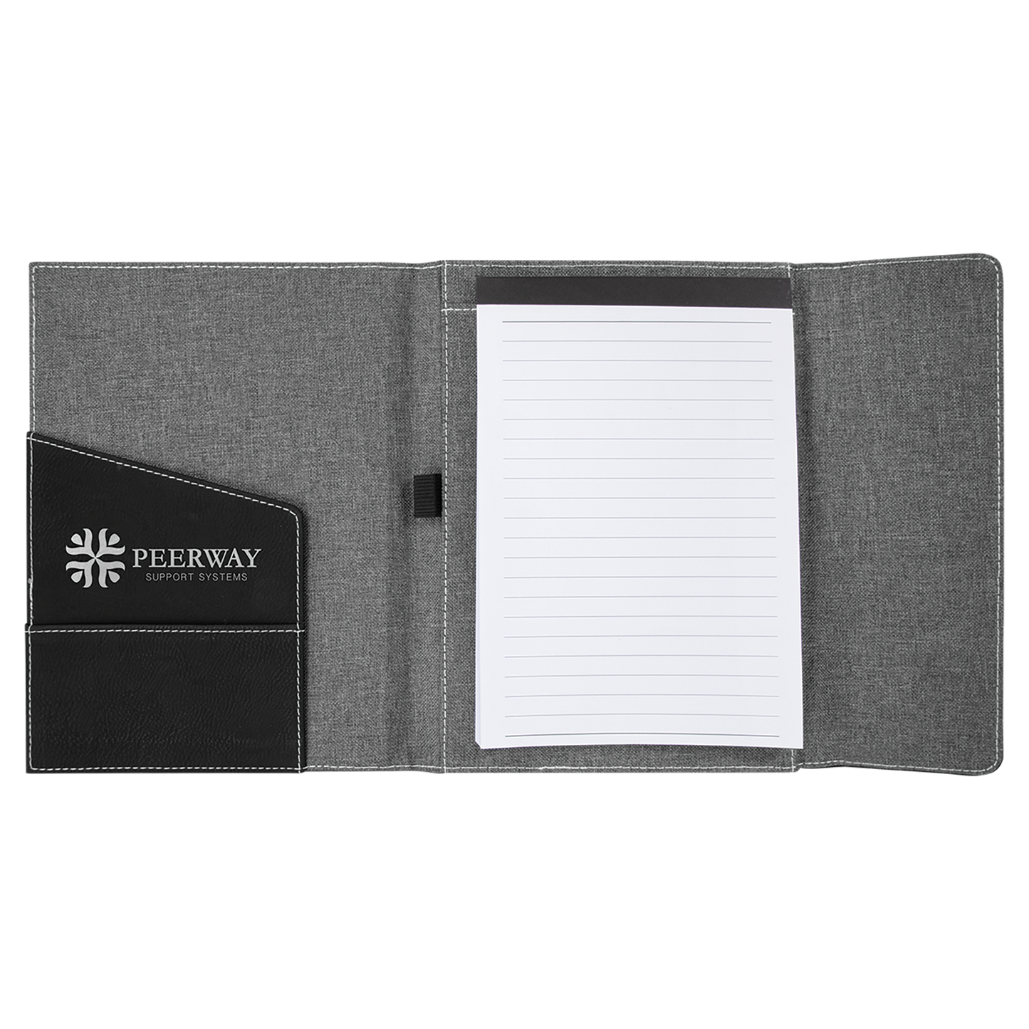 Custom Engraved Padfolio – Professional Organizer with Notepad, Multiple Colors Available