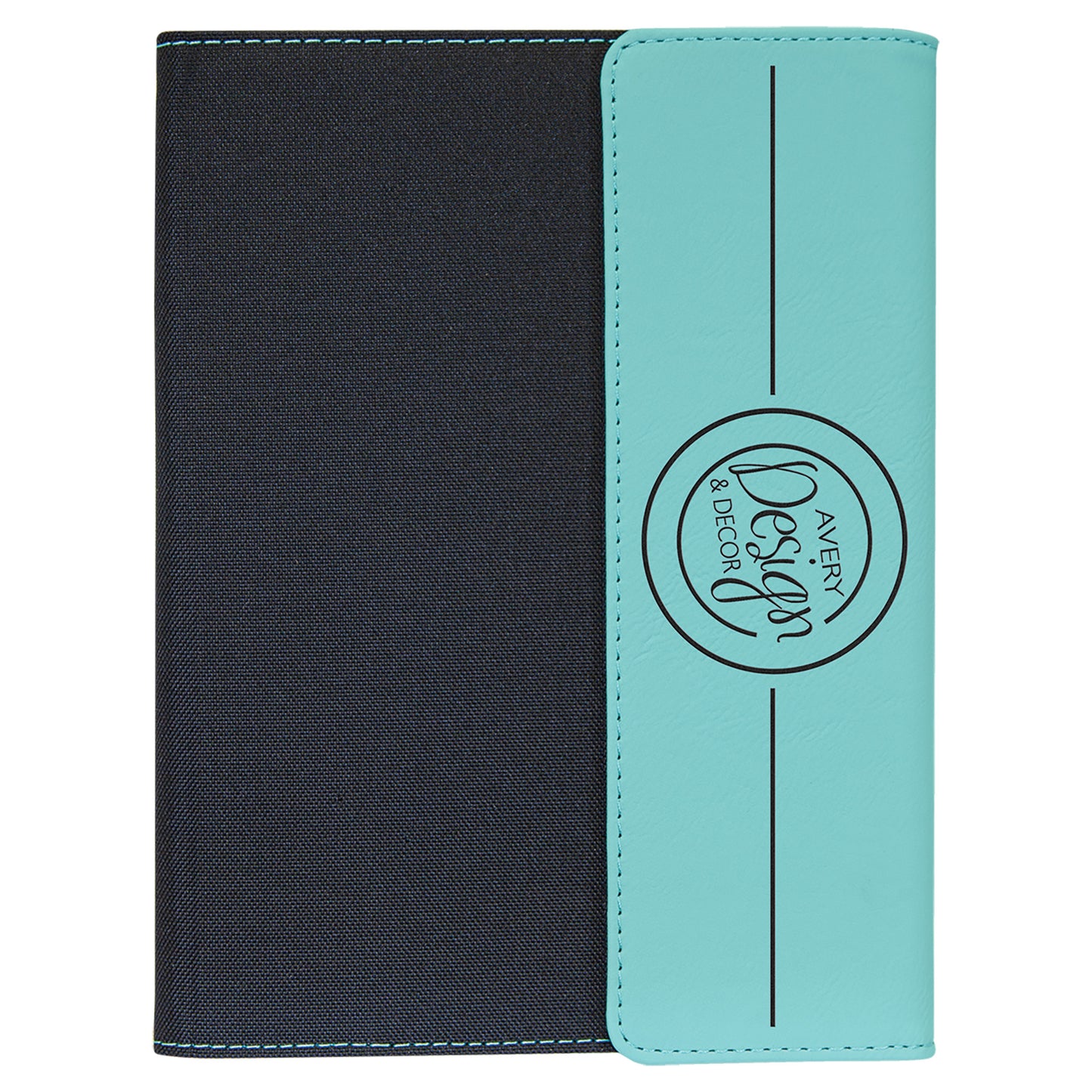 Custom Engraved Padfolio – Professional Organizer with Notepad, Multiple Colors Available