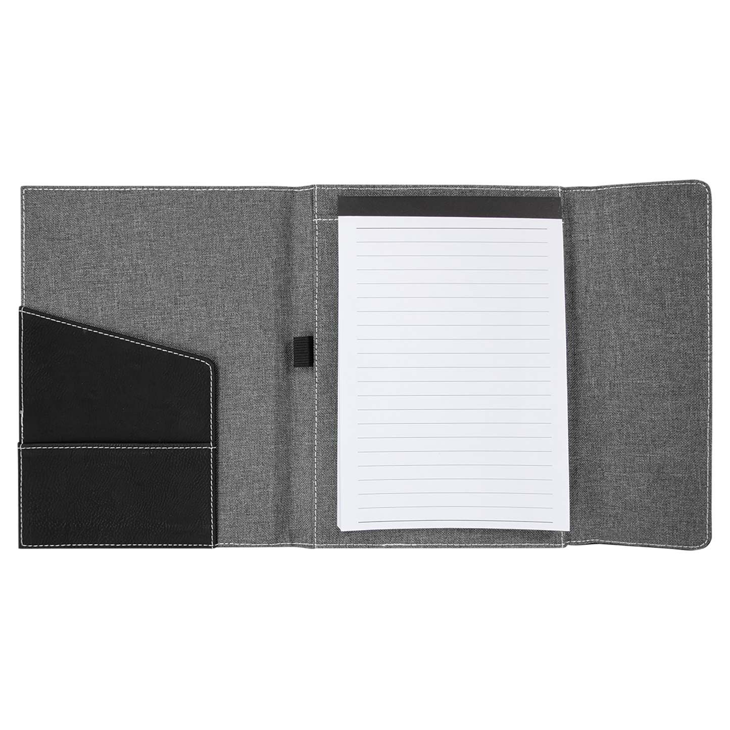 Custom Engraved Padfolio – Professional Organizer with Notepad, Multiple Colors Available